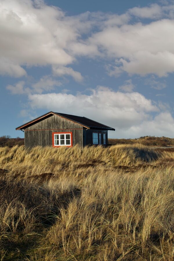 Gammelt sommerhus i Danmark