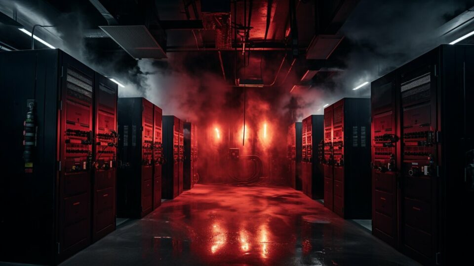 Sikring af serverrum Serverrum ildebrand